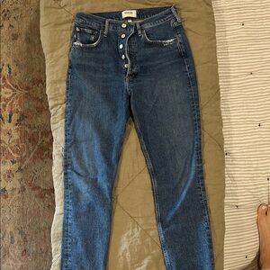 AGOLDE Women's Blue Jeans